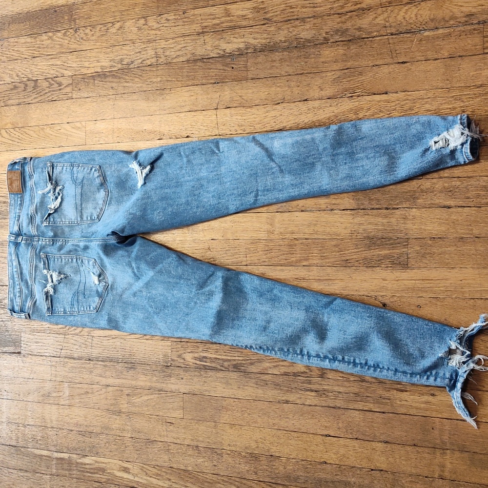 American Eagle Next Level Stretch Super High-rise Jeggings Women's Size 6 - Picture 12 of 16
